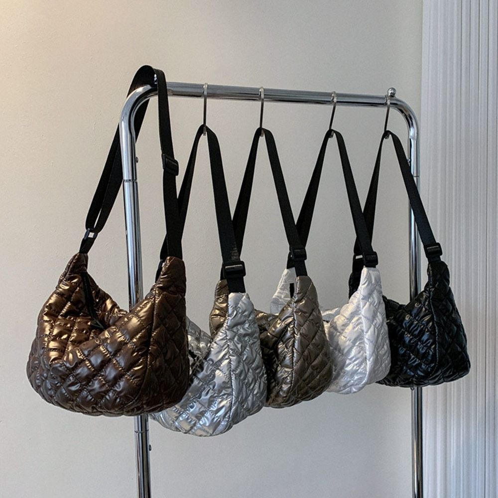 女性の大容量ショルダークロスボディバッグカジュアル脇の下バッ - Shoulder Bag Structured のレビューと価格