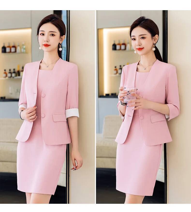 プラスサイズ 5XL フォーマル レディース ビジネススーツ - Women Formal Wear Stitching のレビューと価格