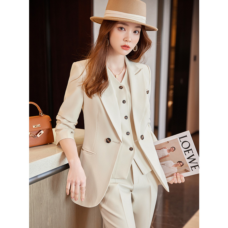 女性ヴィンテージ高品質オフィススーツレディース作業服 OL  - Women Formal Wear M&S のレビューと価格